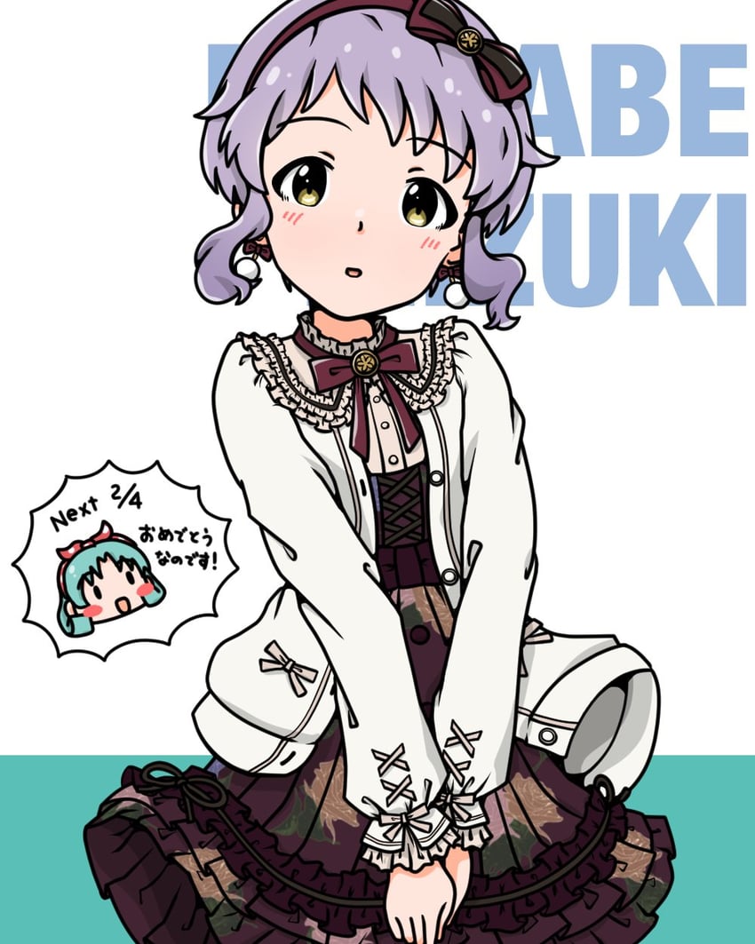 makabe mizuki and tokugawa matsuri (idolmaster and 1 more) drawn by ringomelonpan