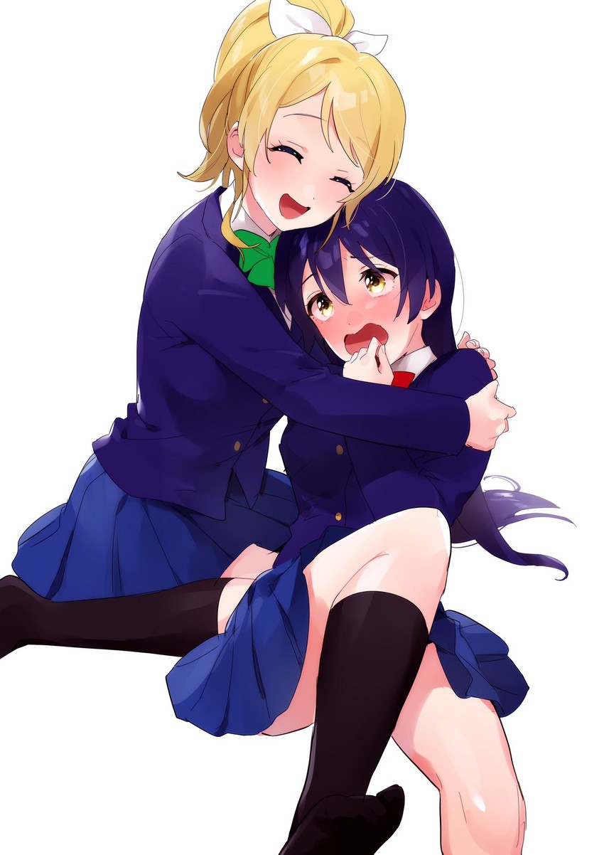 sonoda umi and ayase eli (love live! and 1 more) drawn by nanatsu_no_umi