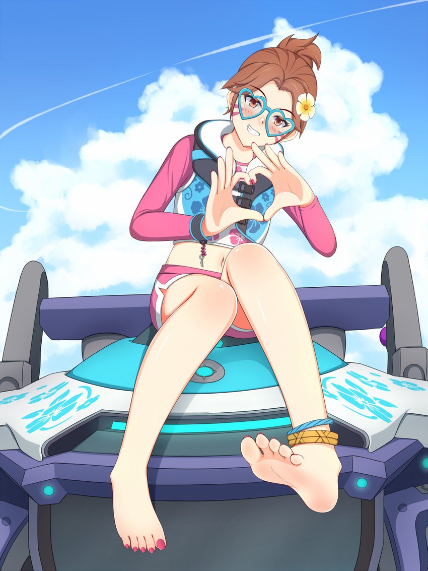 d.va and waveracer d.va (overwatch and 1 more) drawn by lululewd