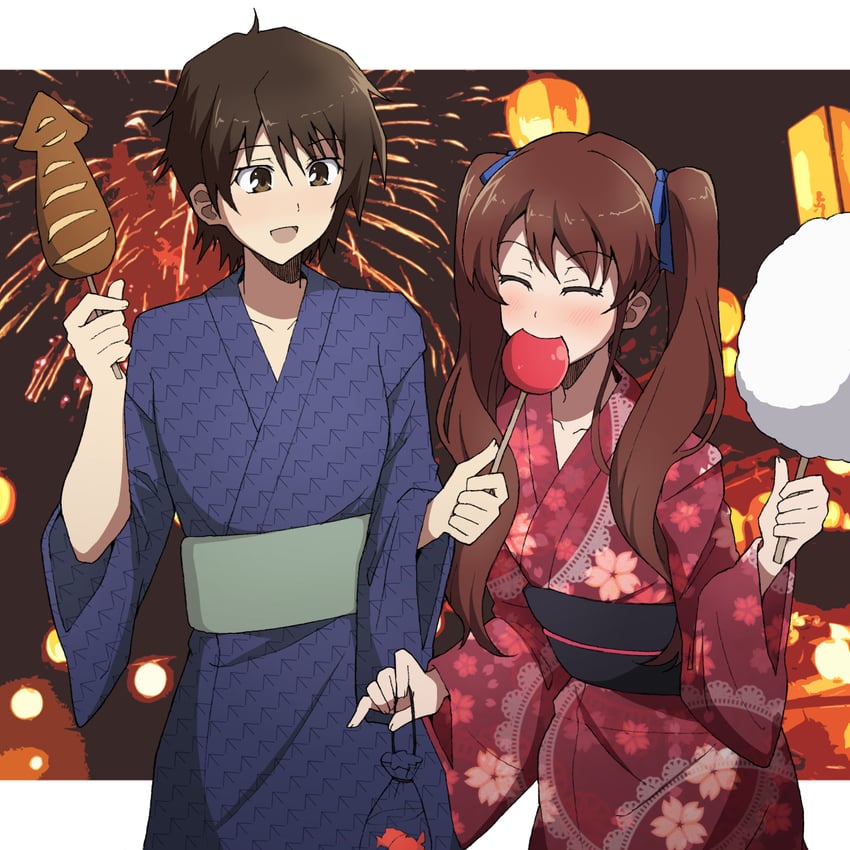 akazawa izumi and sakakibara kouichi (another) drawn by nel-c