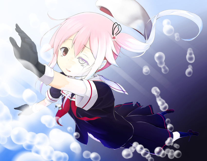 harusame and destroyer princess (kantai collection) drawn by kanchan_(kanchan220)