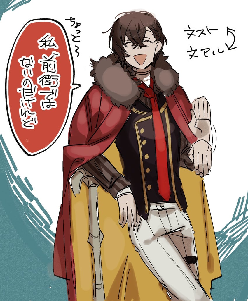 dazai osamu (bungou stray dogs and 1 more) drawn by noroinoenojin