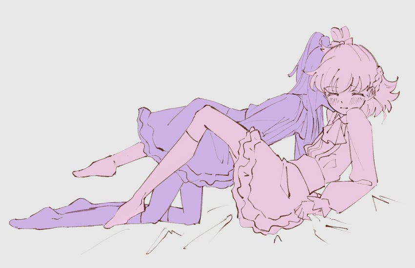 asahina mirai and izayoi liko (precure and 1 more) drawn by hakuryu371