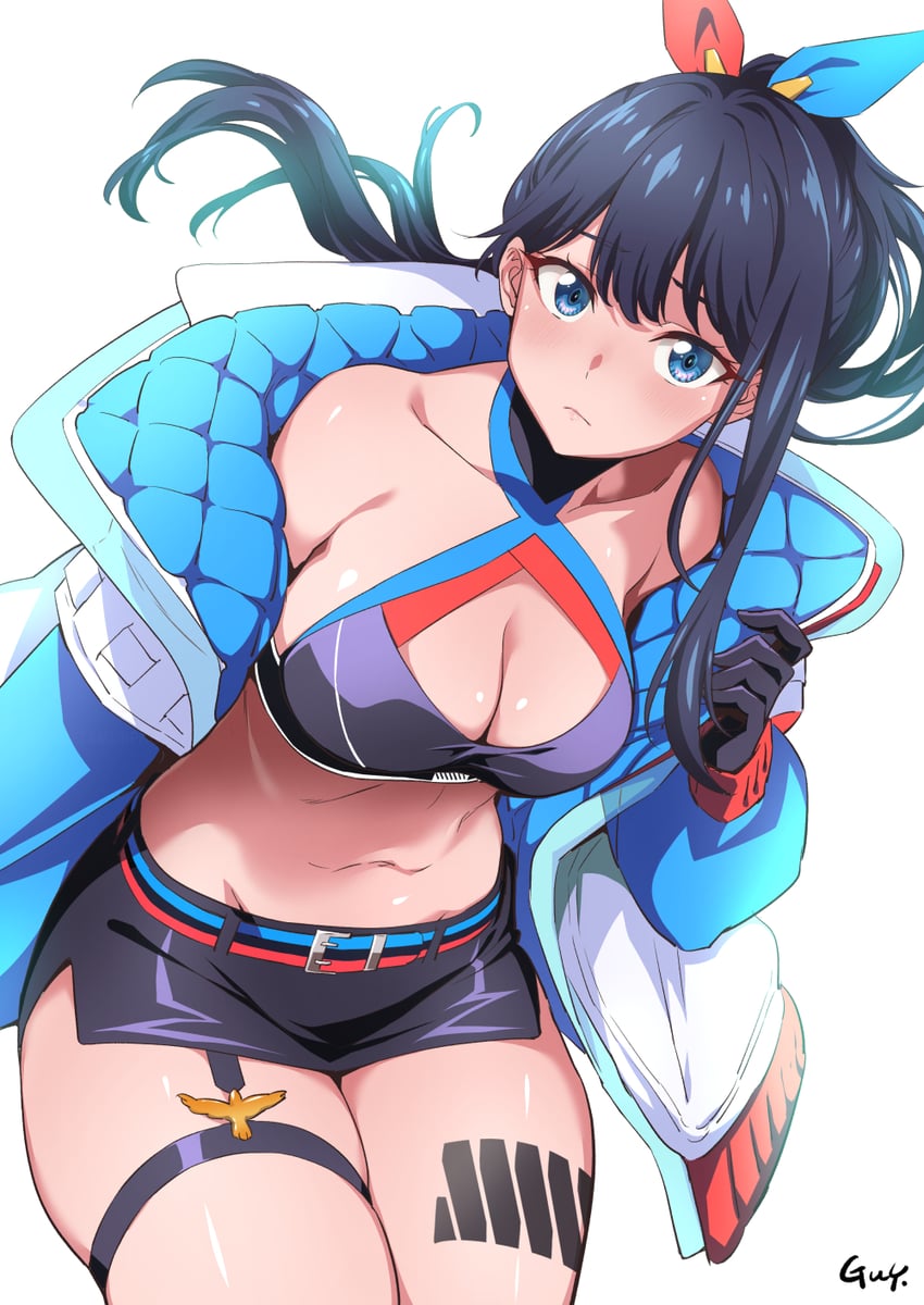 takarada rikka (gridman universe and 1 more) drawn by nakahira_guy