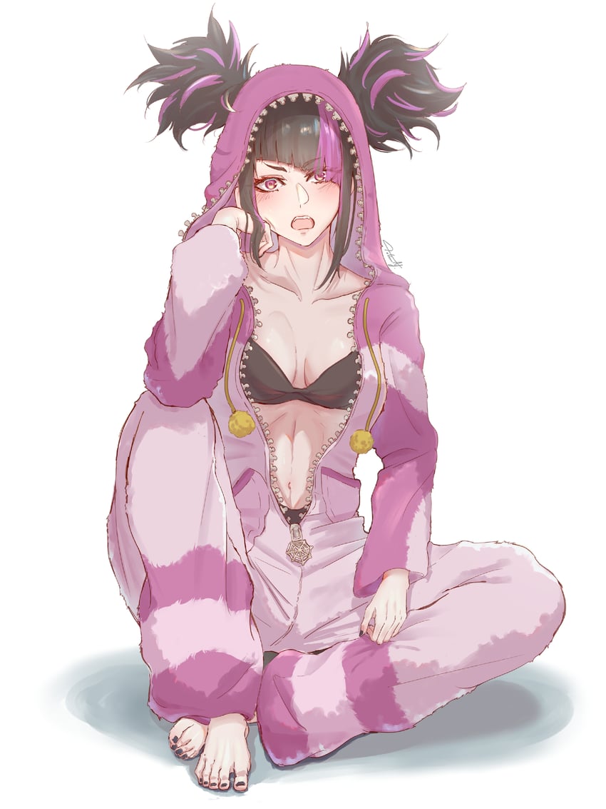 han juri (street fighter and 1 more) drawn by tokine_yua