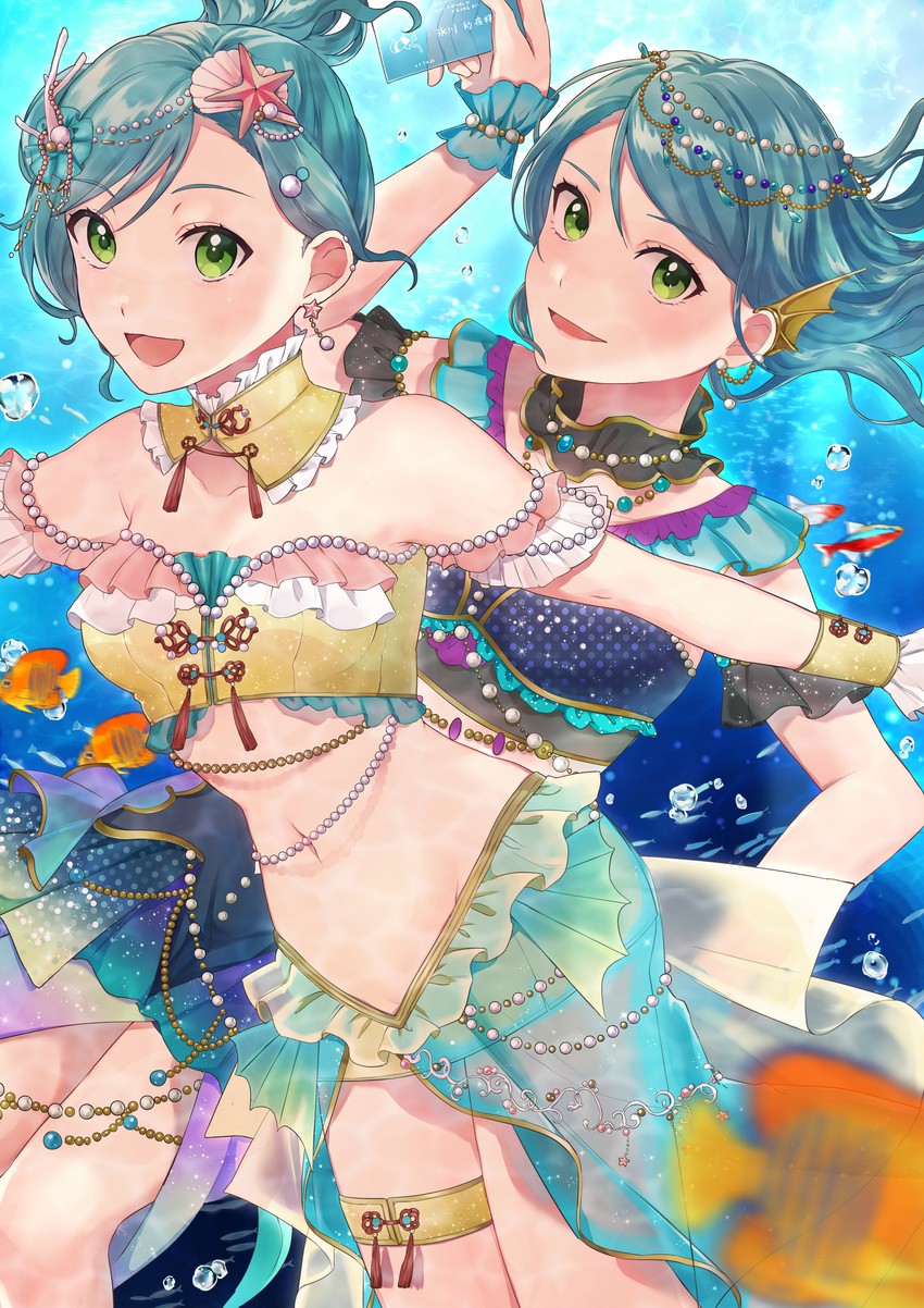 hikawa sayo and hikawa hina (bang dream!) drawn by hamatsuka_nao
