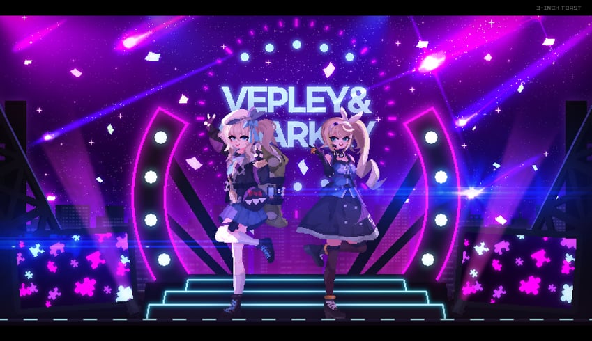 vepley, sharkry, and mr. pizza (girls' frontline and 1 more) drawn by 3-inch_toast