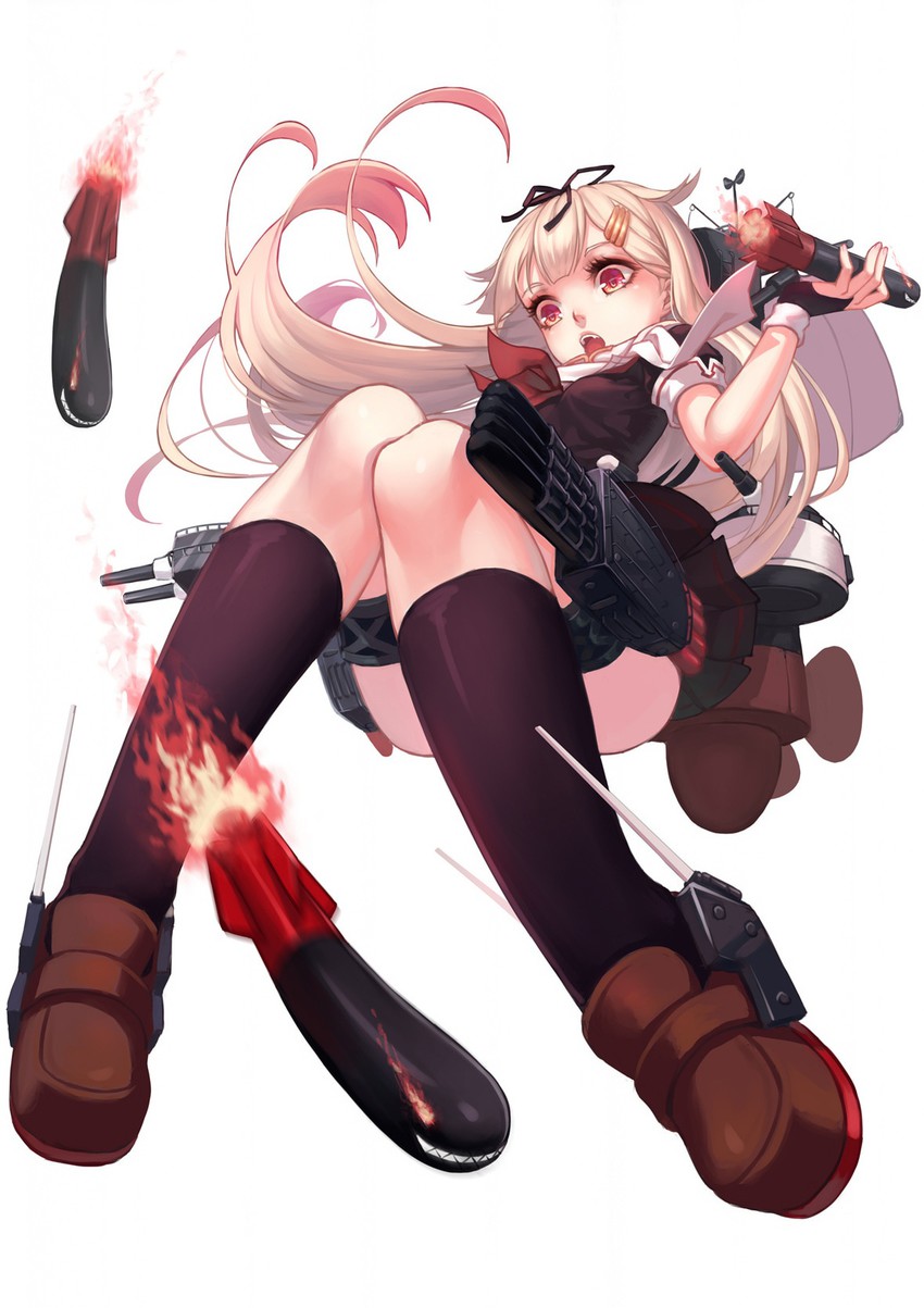 yuudachi and yuudachi kai ni (kantai collection) drawn by bojue_yu_yaojing_695657