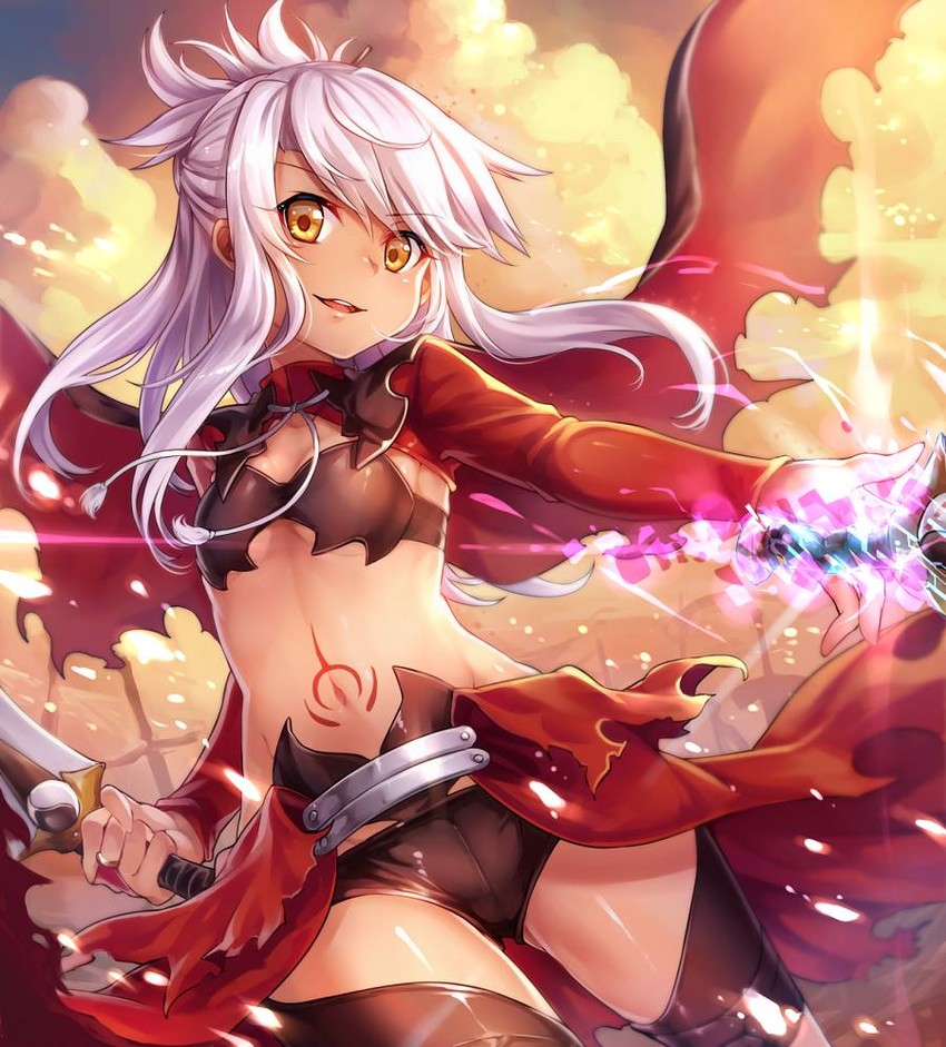 chloe von einzbern (fate and 1 more) drawn by ks_(xephyrks)