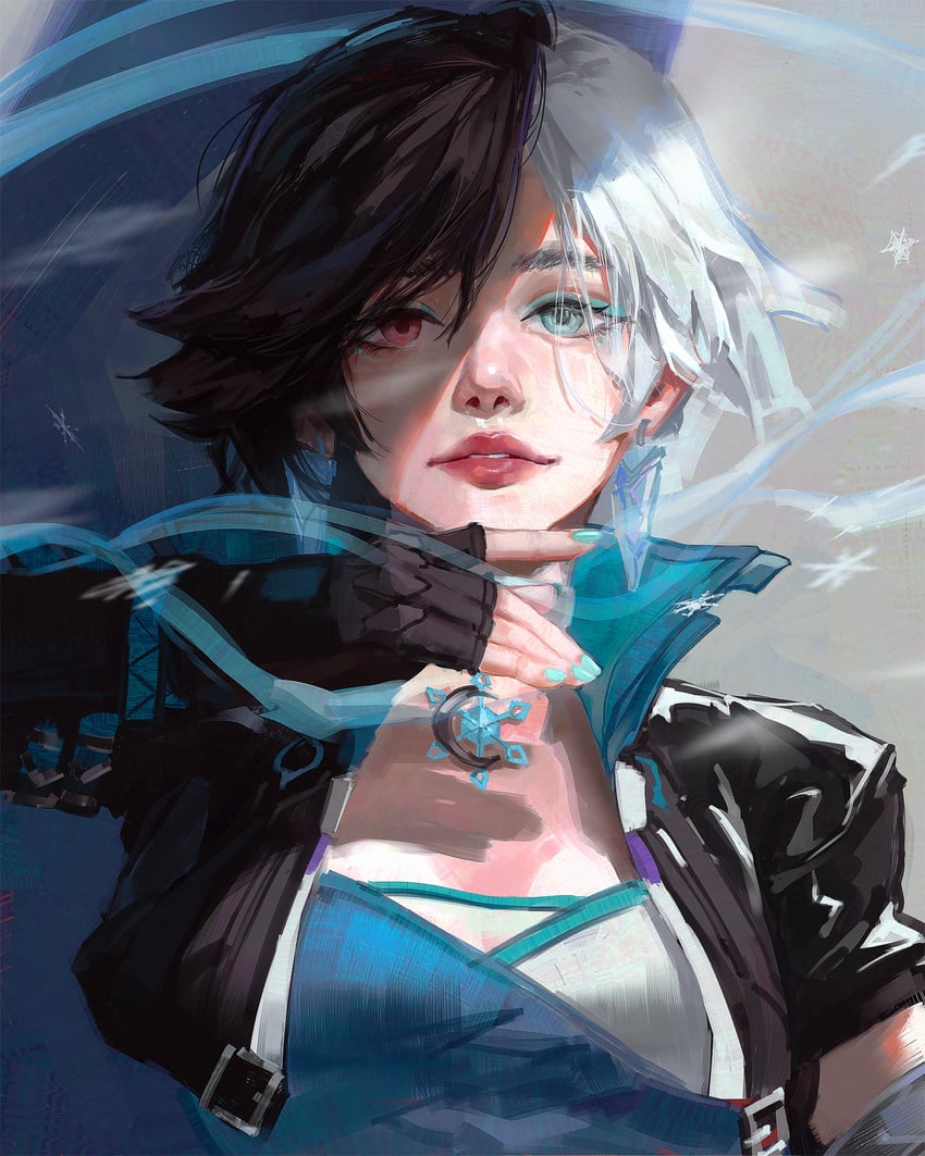luna snow (marvel and 1 more) drawn by pluvium_grandis