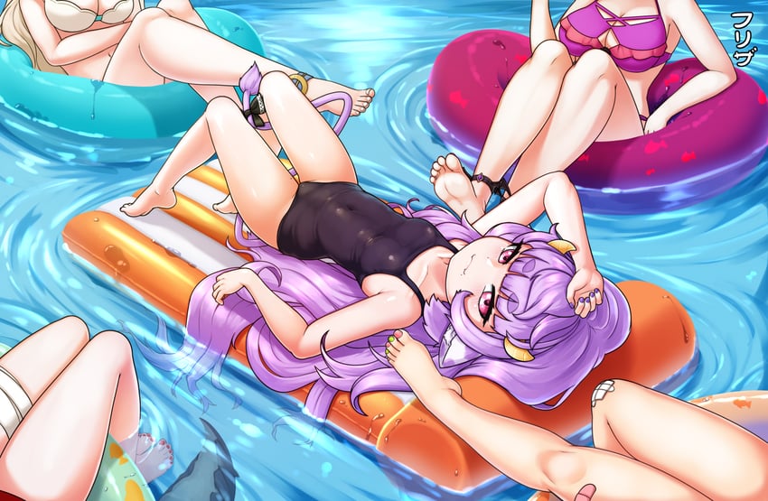 runie ruse, muu muyu, hikanari hina, eimi isami, and saya sairroxs (phase connect) drawn by efreezerarts