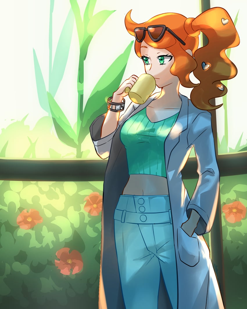 sonia (pokemon and 1 more) drawn by tokono_touhi