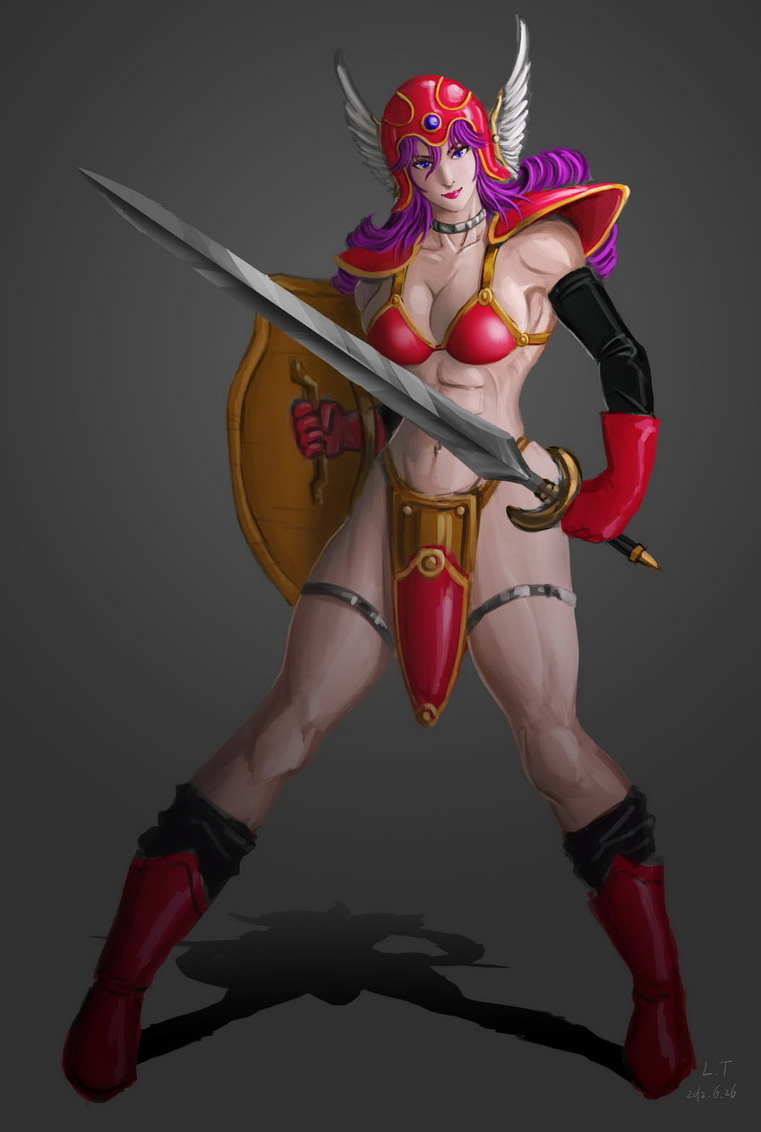 warrior (dragon quest and 1 more) drawn by l.t_(artist)