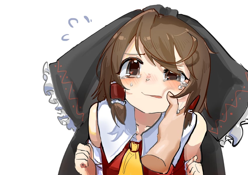 hakurei reimu and mochiya (touhou and 1 more) drawn by rikoyakumo