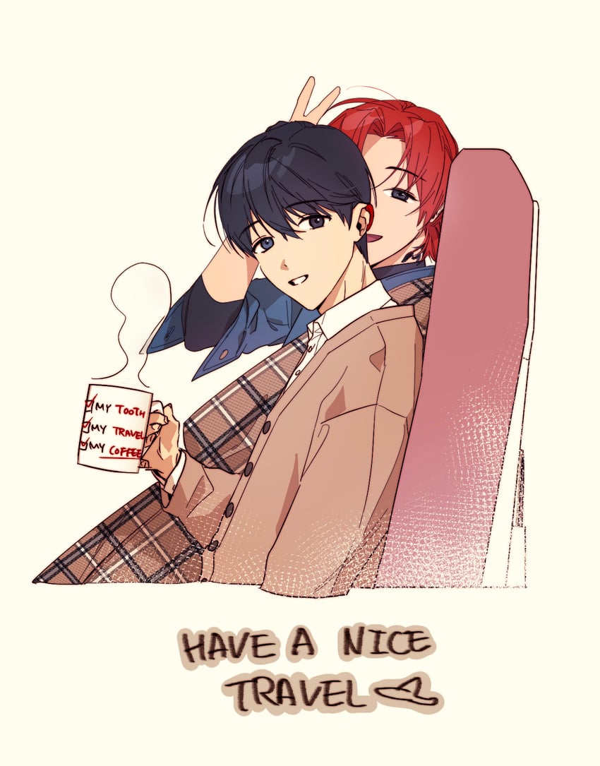 park moo-hyun and kim jaehee (eoduun badaui deungbul-i doeeo) drawn by shimma_0531