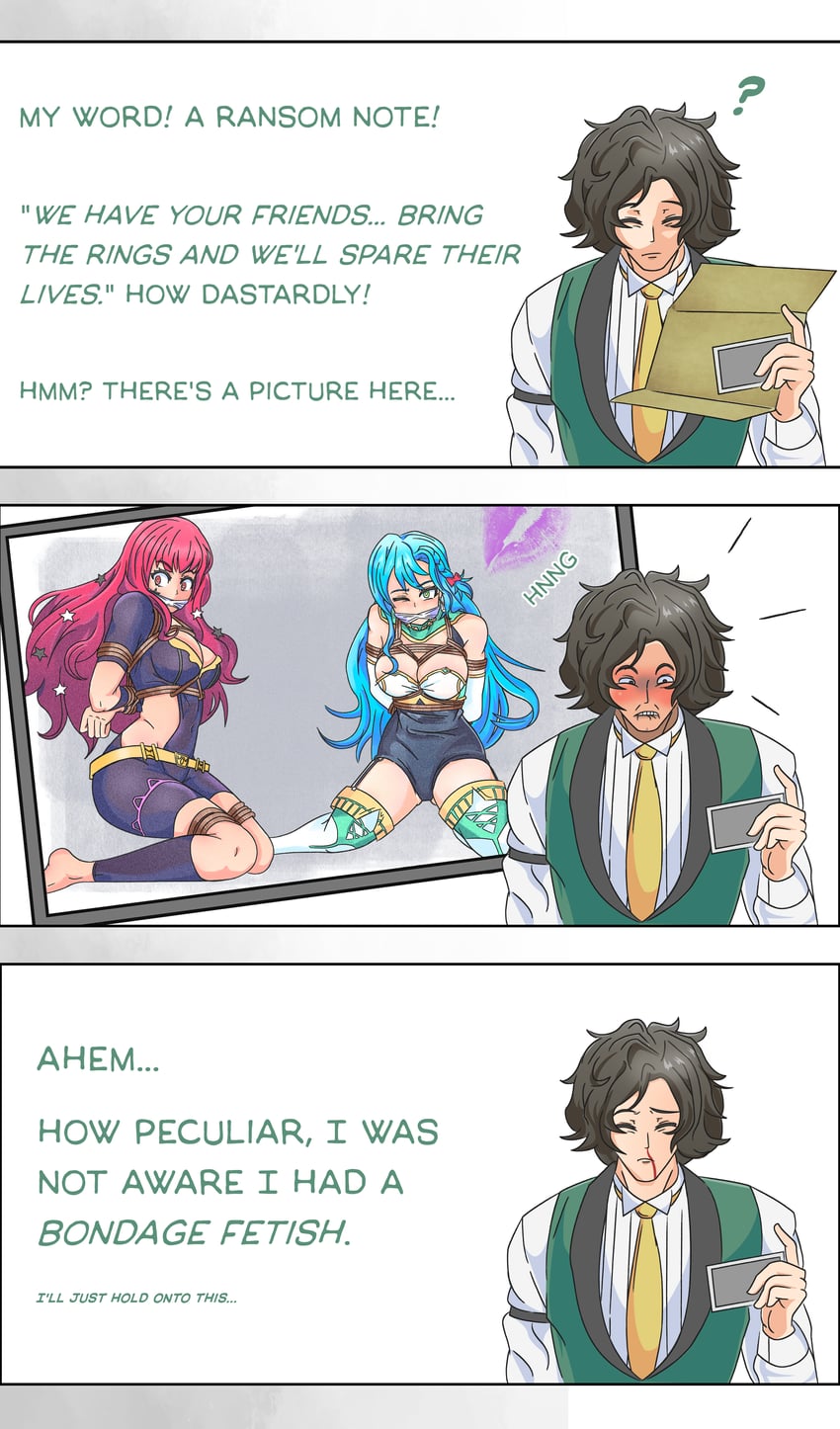 yunaka, chloe, and louis (fire emblem and 1 more) drawn by iscreamman001