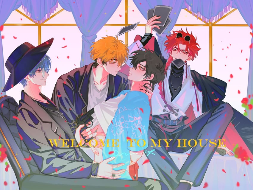 cheng xiaoshi, xia fei, xiao weiying, and liu xiao (shiguang dailiren) drawn by xiangdunjiudunw