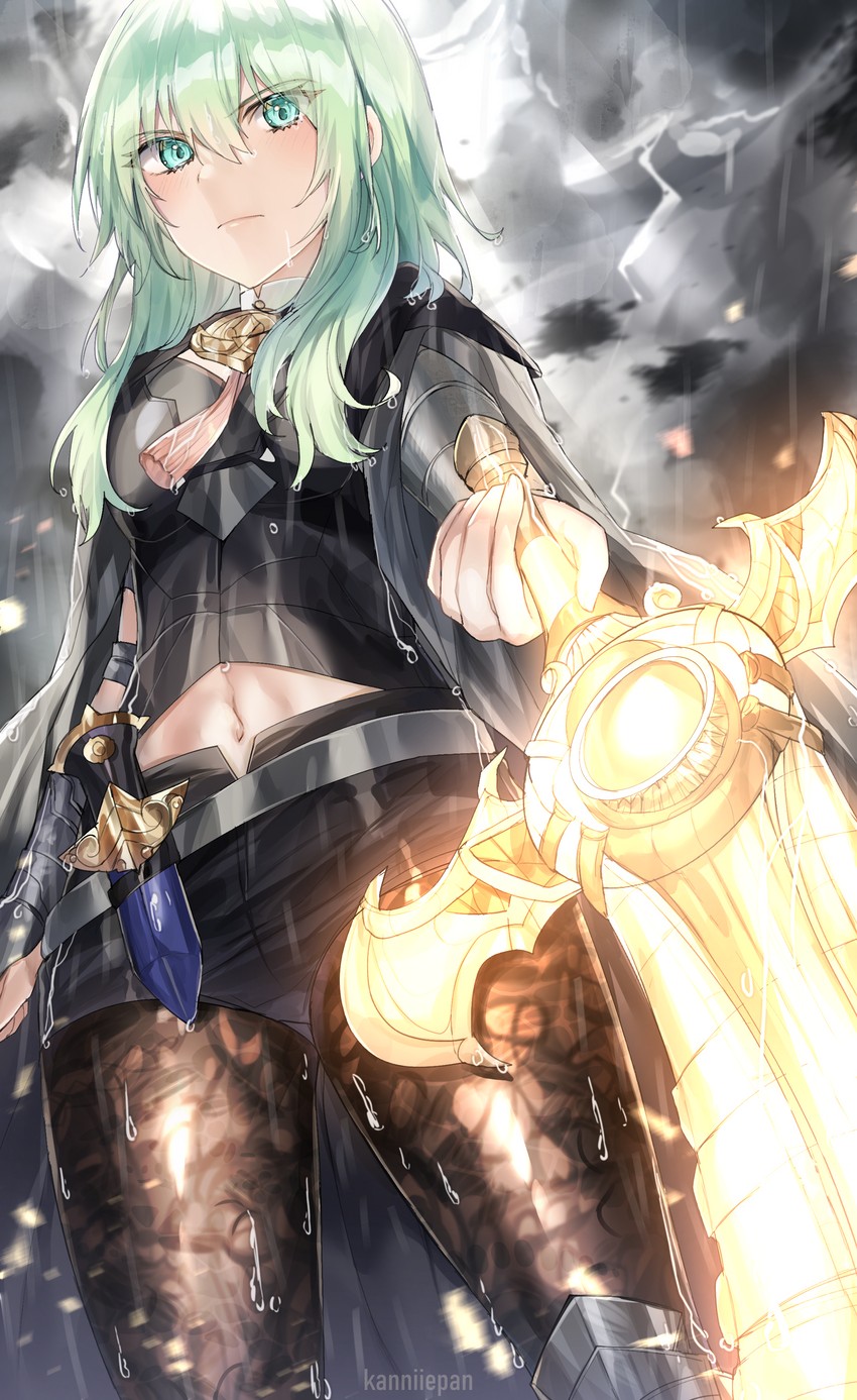 female byleth (fire emblem and 1 more) drawn by kanniiepan