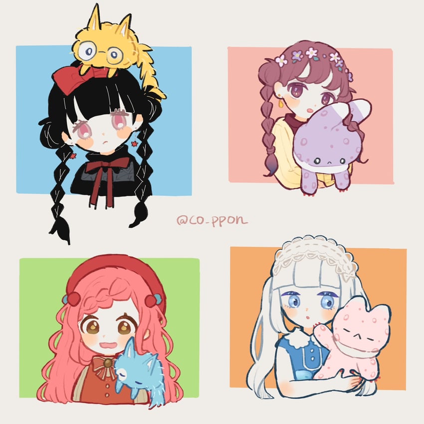 livly, furdot, and hamlot (original and 1 more) drawn by copp_on