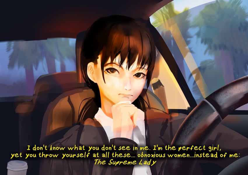 mitaka asa and elliot rodger (chainsaw man) drawn by rancidronin