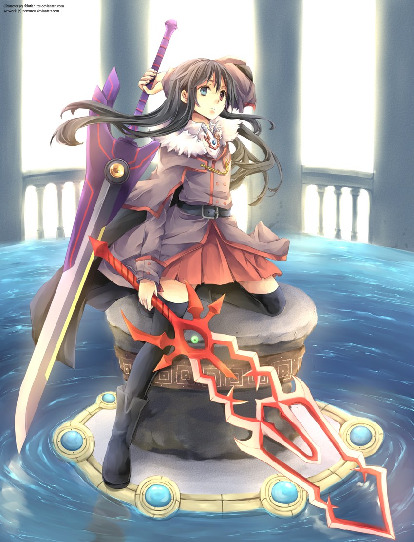 bellezza felutia (original) drawn by nemurou