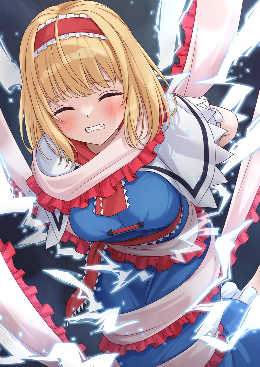 alice margatroid and nagae iku (touhou) drawn by ramie_(ramie541)
