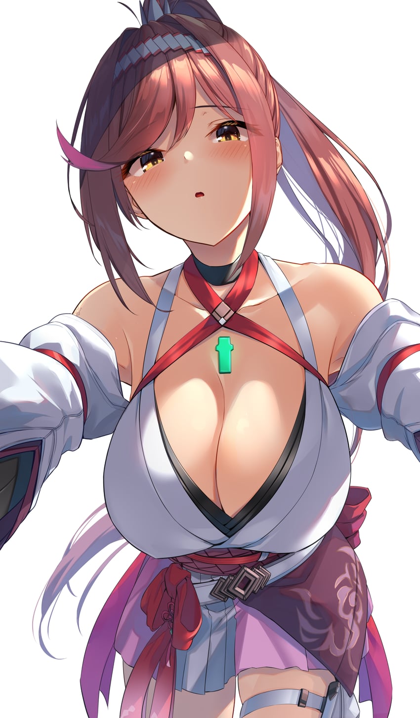 glimmer (xenoblade chronicles and 2 more) drawn by eel_mizue