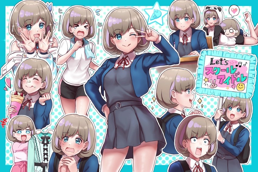 tang keke (love live! and 1 more) drawn by chelly_(glisten_chelly)