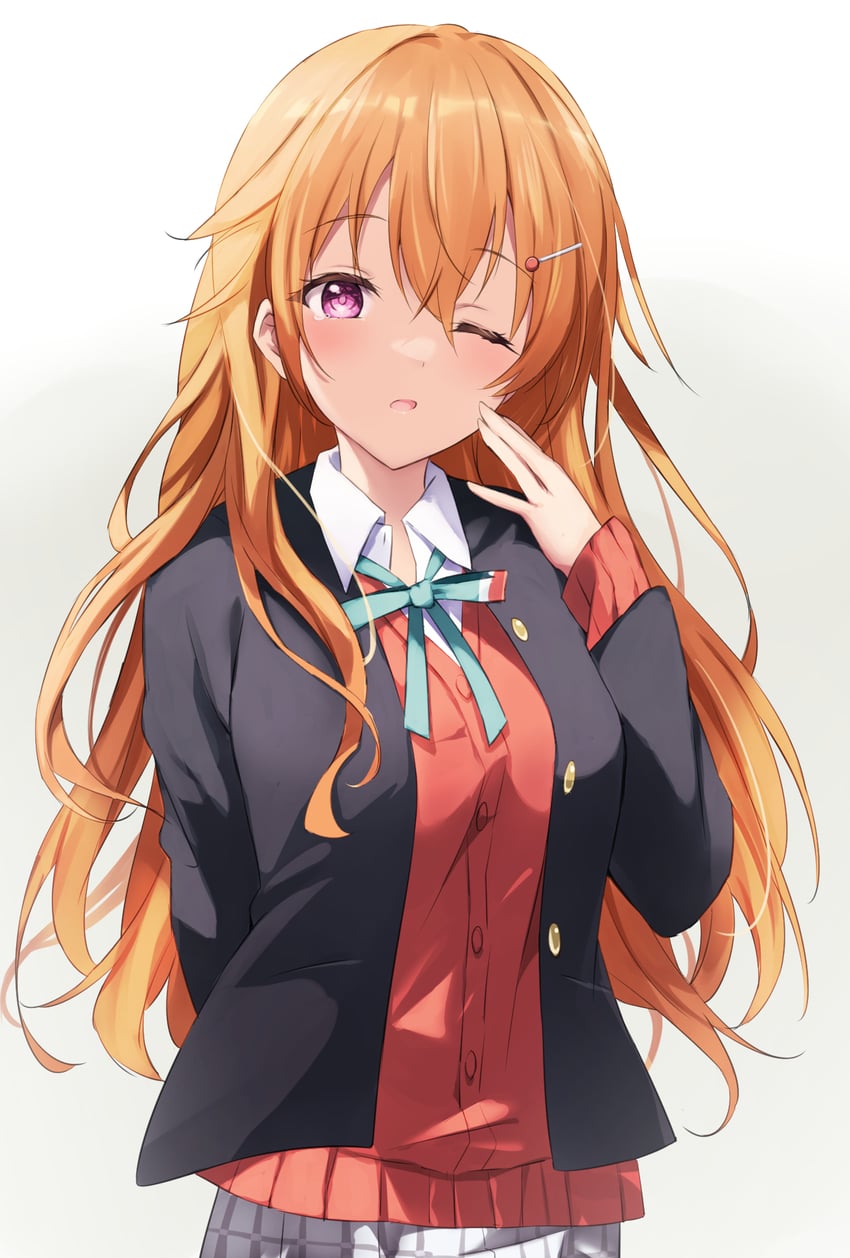 konoe kanata (love live! and 1 more) drawn by ririka_(ab-yuri)