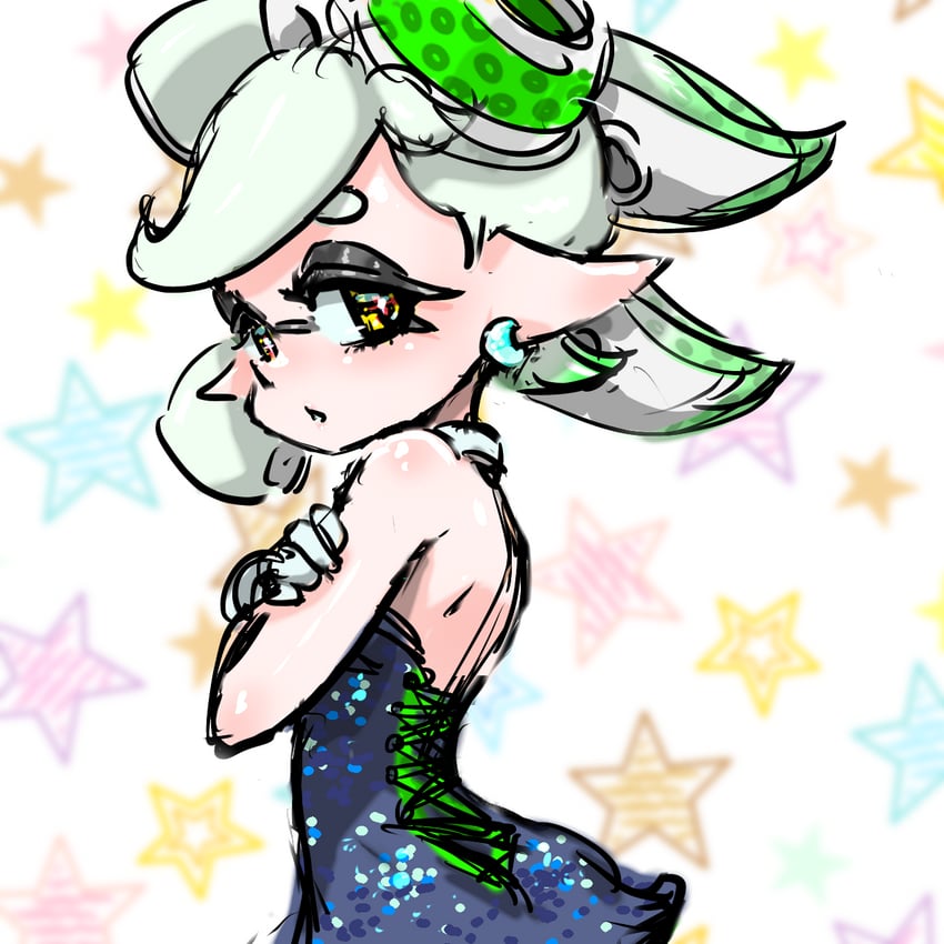 marie (splatoon and 1 more) drawn by koharu2.5