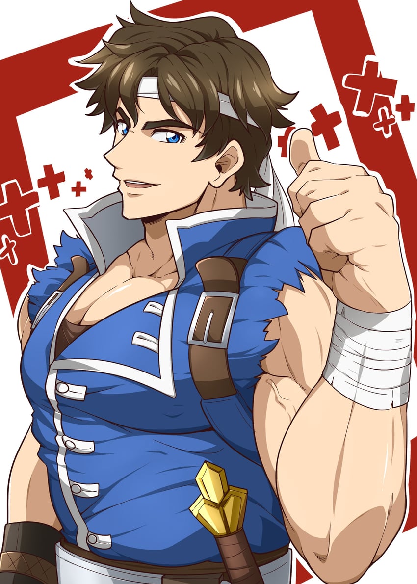richter belmont (castlevania and 1 more) drawn by kuroshinki