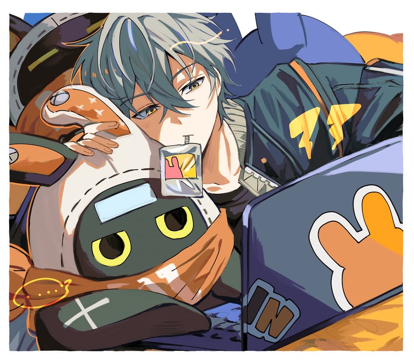 wise and eous (zenless zone zero) drawn by toramaru_(696anna)