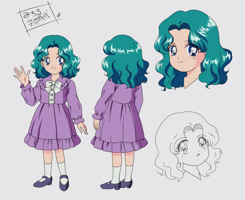 kaiou michiru (bishoujo senshi sailor moon) drawn by sailornishin