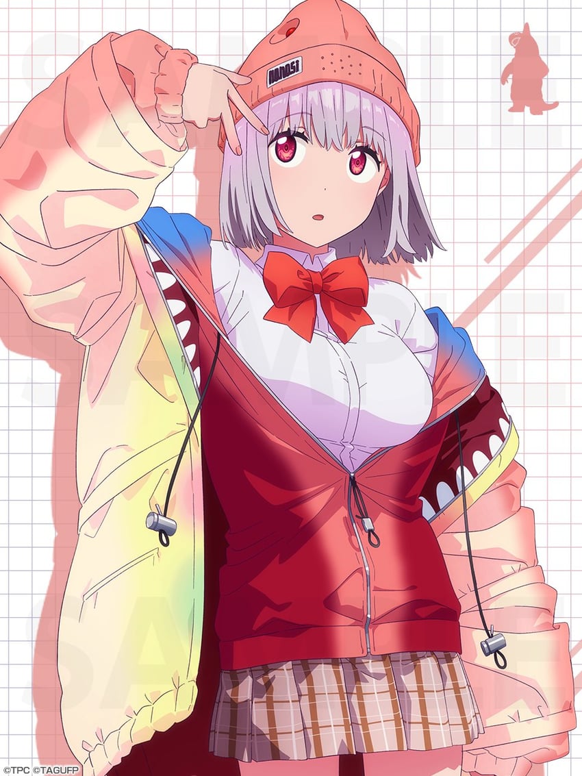 shinjou akane and nanashi a (gridman universe and 1 more)