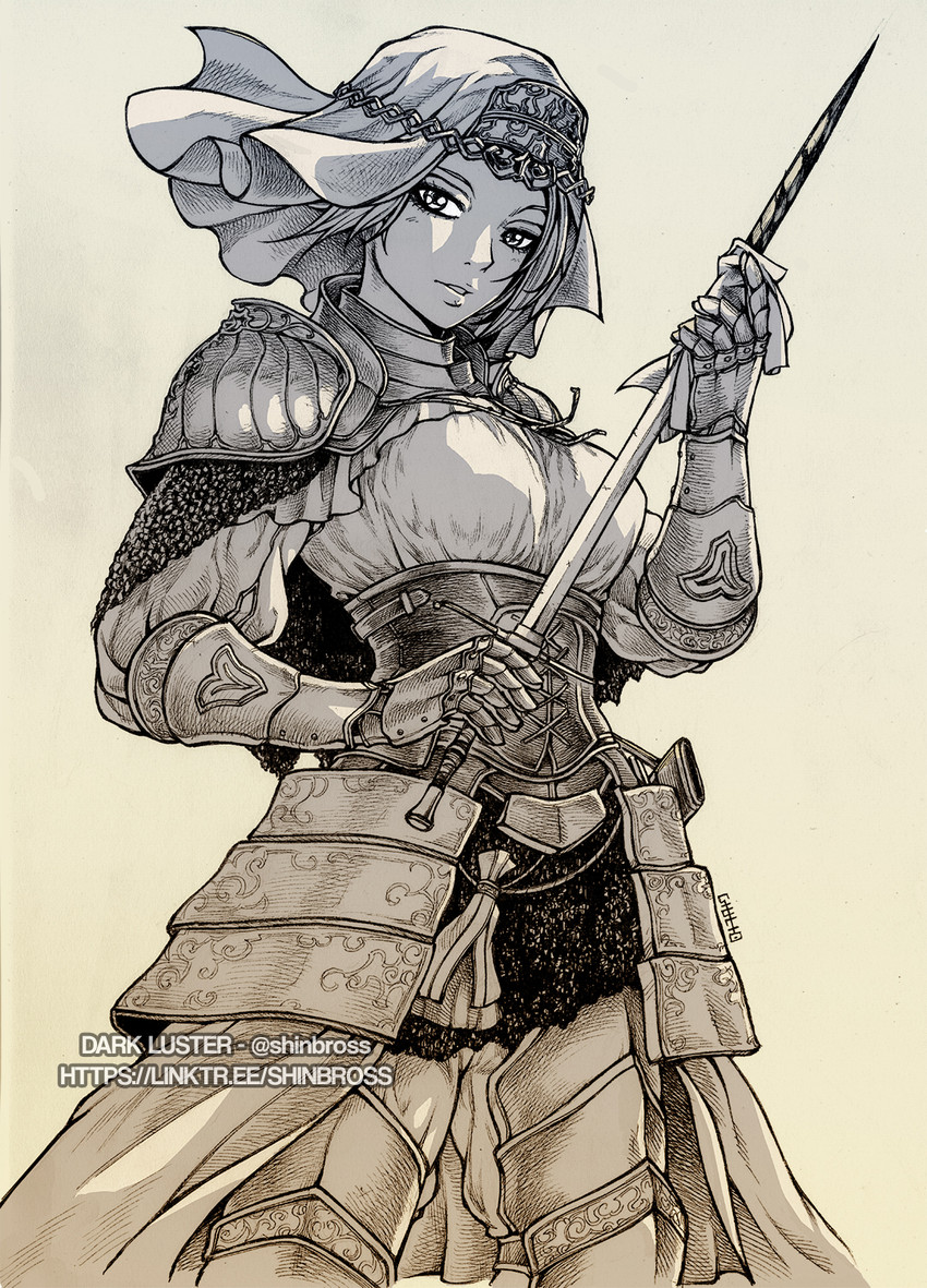 sirris of the sunless realms (dark souls and 1 more) drawn by shinbross