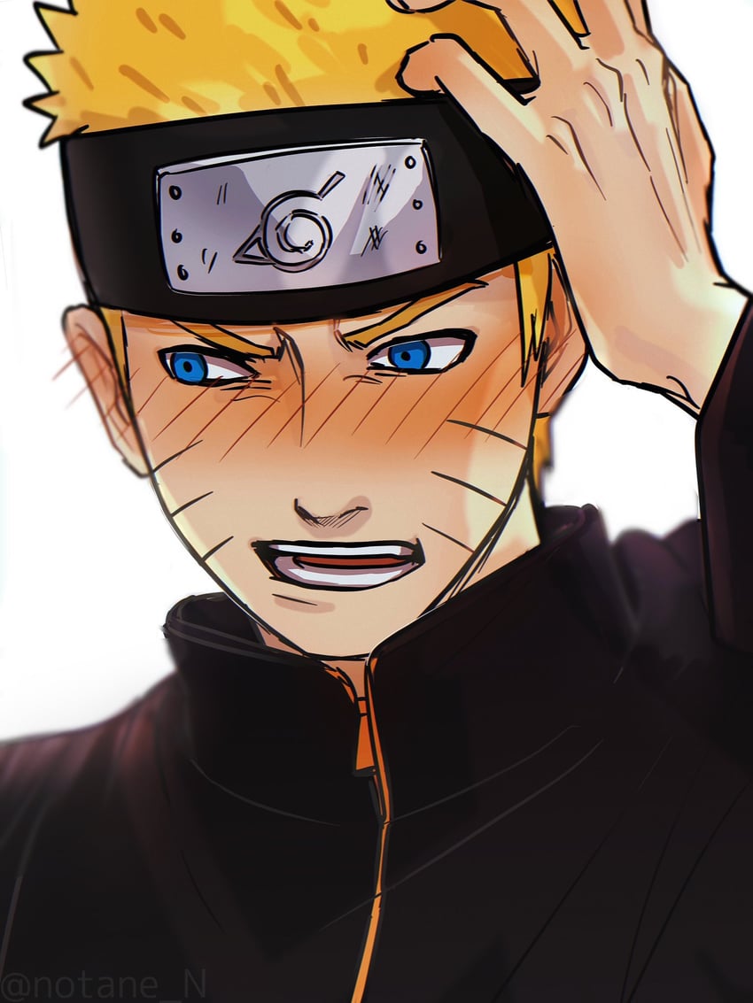 uzumaki naruto (naruto and 1 more) drawn by notane_n