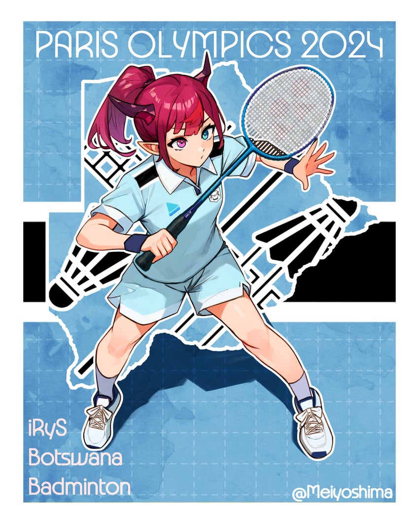 irys (hololive and 3 more) drawn by meiyoshima