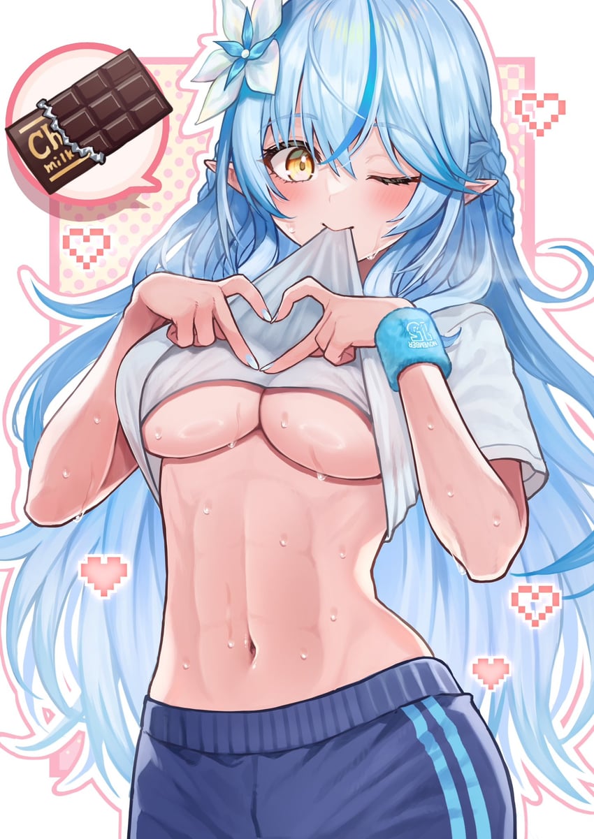 yukihana lamy (hololive) drawn by @-you_(you_2023_8_16)