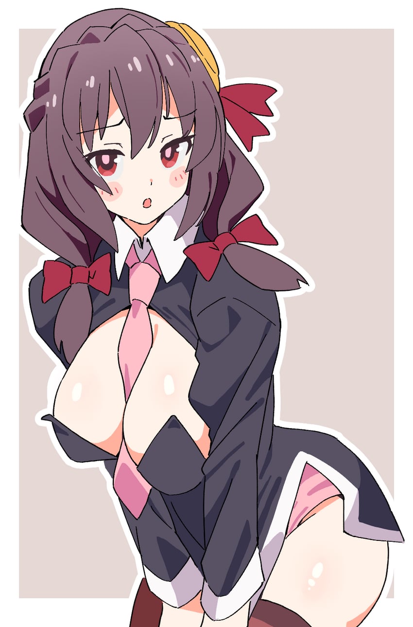yunyun (kono subarashii sekai ni shukufuku wo!) drawn by noyama_takenoko
