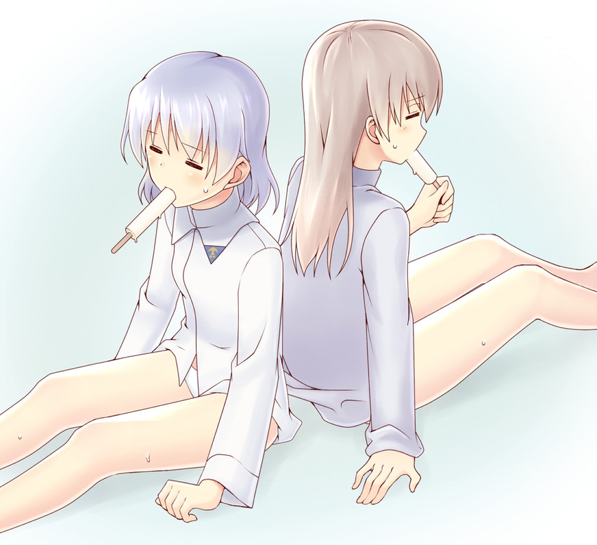 sanya v. litvyak and eila ilmatar juutilainen (world witches series and 1 more) drawn by momiji7728
