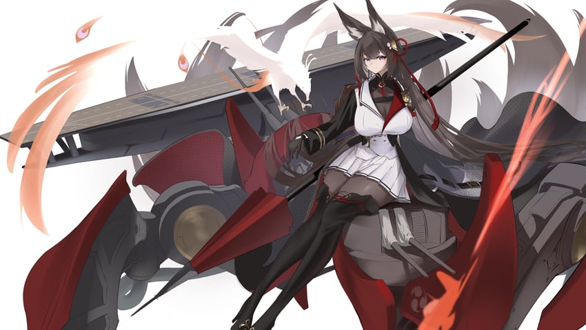 amagi (azur lane) drawn by satsukitou