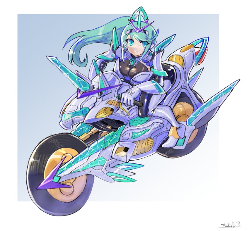 pneuma (xenoblade chronicles and 1 more) drawn by oomasa_teikoku