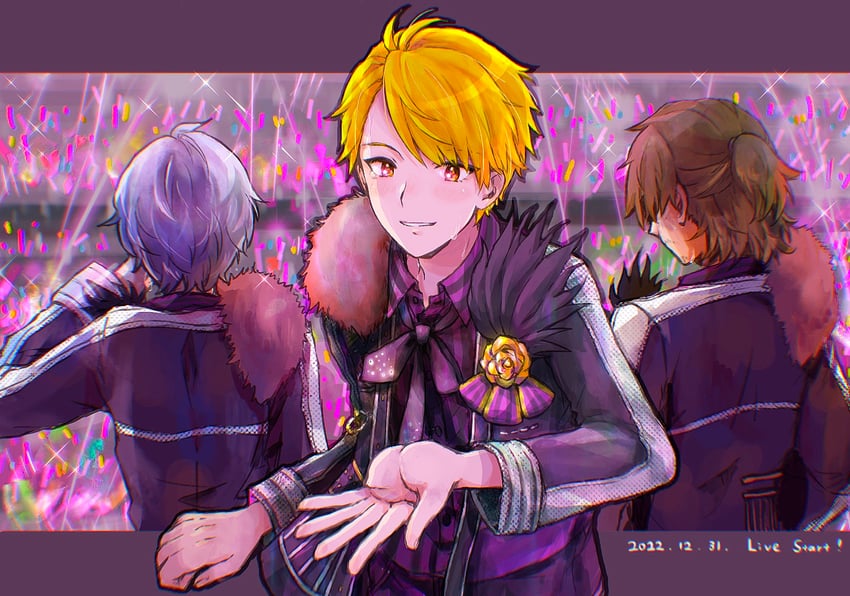maita rui, yamashita jiro, and hazama michio (idolmaster and 1 more) drawn by kappysan