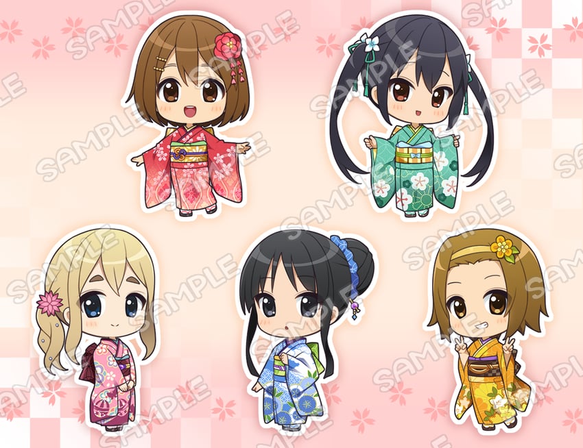akiyama mio, nakano azusa, hirasawa yui, tainaka ritsu, and kotobuki tsumugi (k-on!) drawn by ryuuka_sane