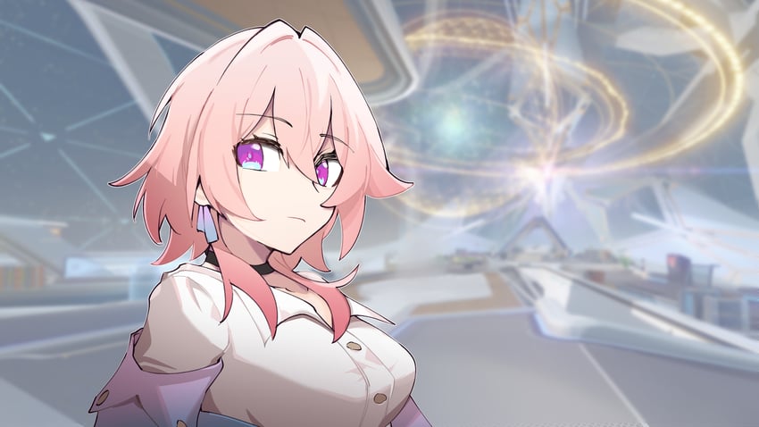 march 7th (honkai and 1 more) drawn by eri_(erikiri)