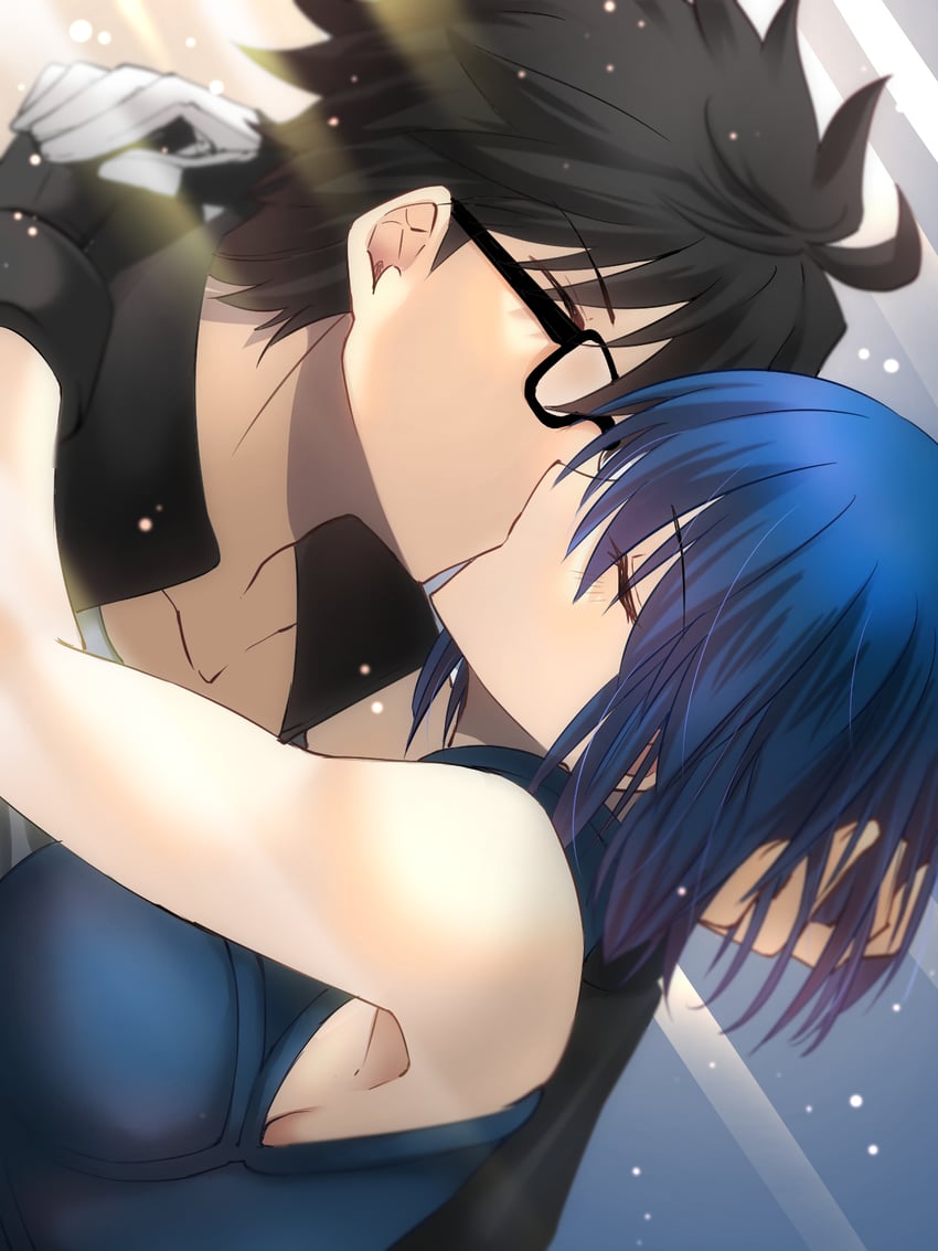 ciel, tohno shiki, and powered ciel (tsukihime) drawn by vent_vert_(kuuya)