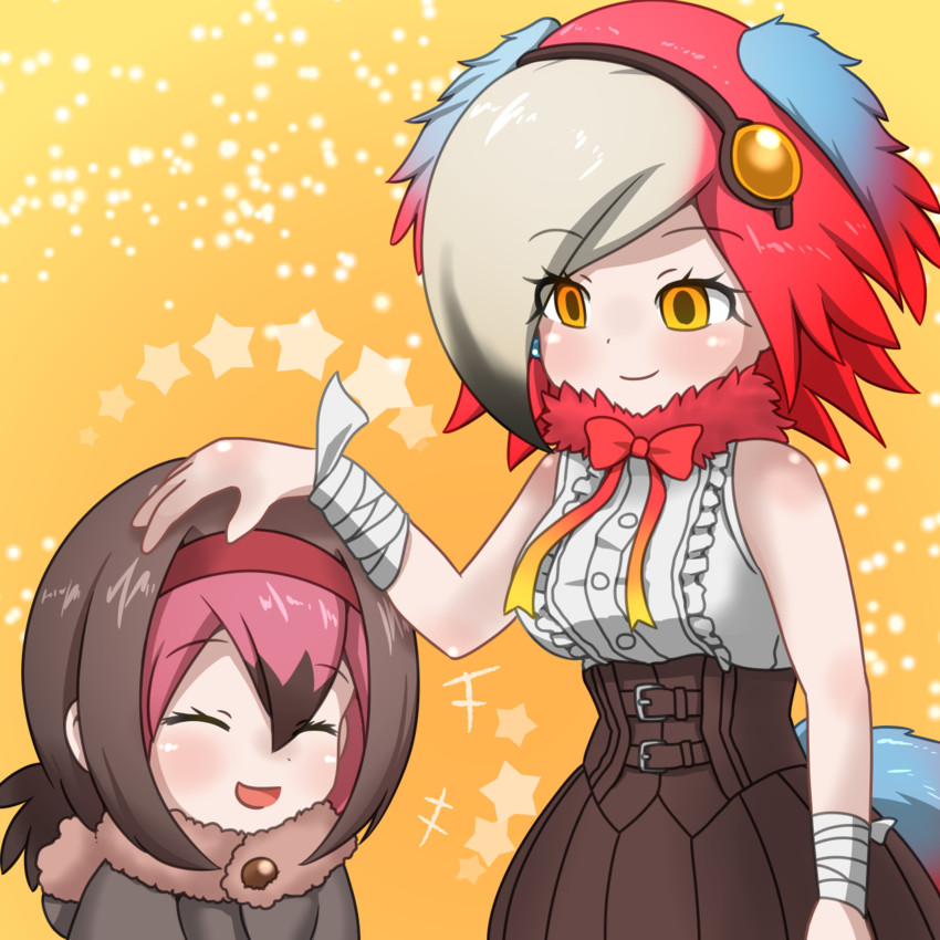dodo and gastornis (kemono friends) drawn by vostok_(vostok061)