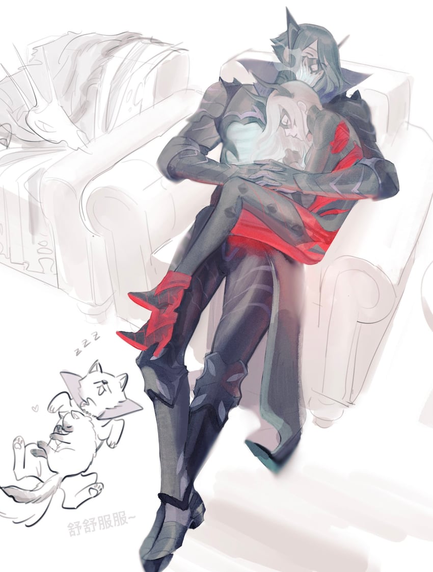thrasir and lif (fire emblem and 1 more) drawn by 30sugarnoice