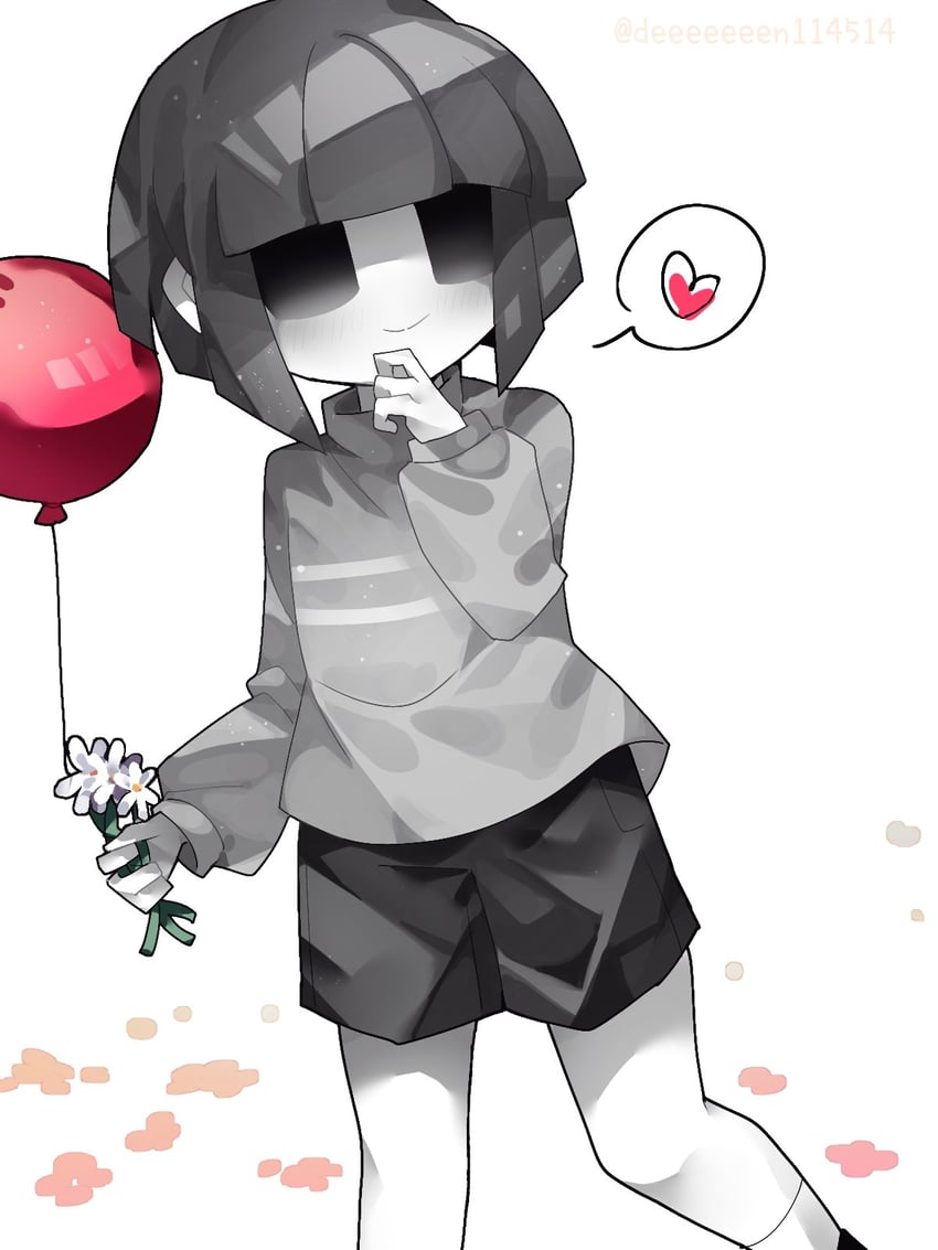 frisk and core frisk (undertale) drawn by deeeeeeen114514