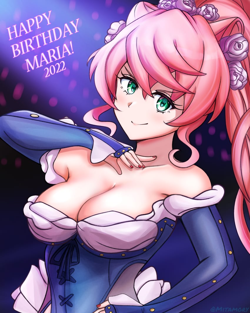 maria cadenzavna eve (senki zesshou symphogear) drawn by mitamory
